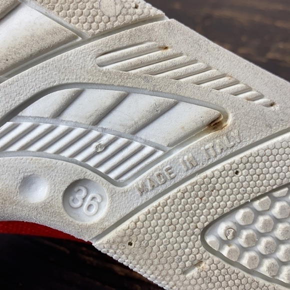 Chiara Ferragni Red Sock Sneakers Size 36 - Picture 8 of 8